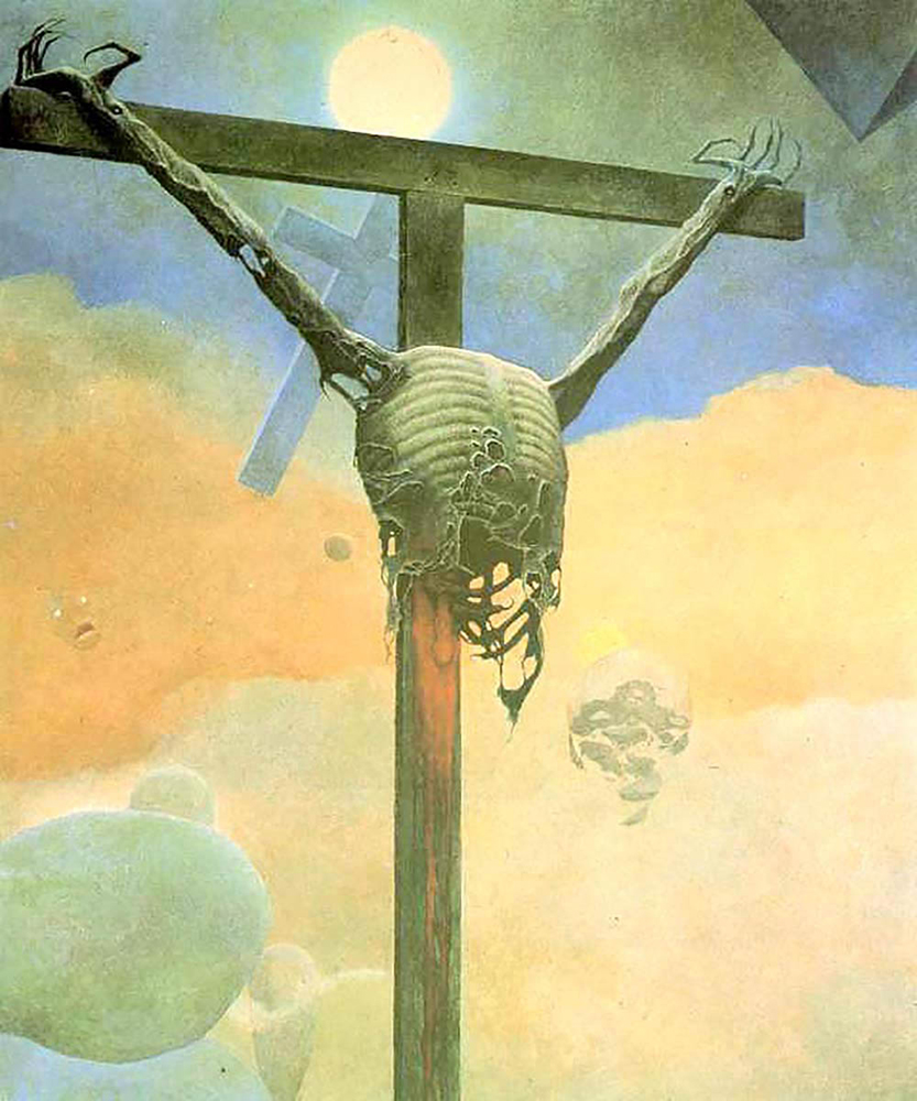 Zdzislaw Beksinski BEKSINSKI461 oil painting reproduction