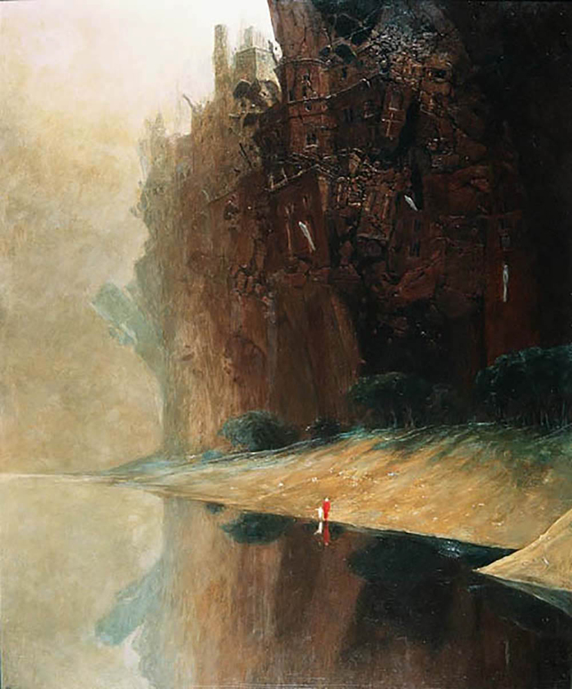 Zdzislaw Beksinski BEKSINSKI463 oil painting reproduction