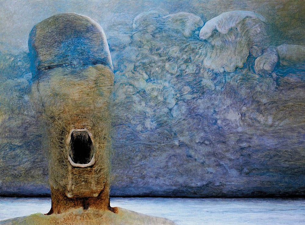 Zdzislaw Beksinski BEKSINSKI488 oil painting reproduction