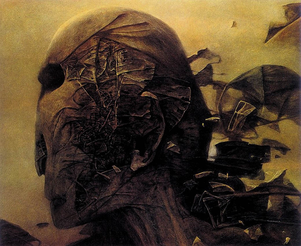 Zdzislaw Beksinski BEKSINSKI493 oil painting reproduction