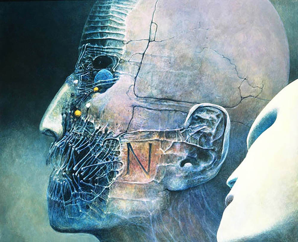 Zdzislaw Beksinski BEKSINSKI513 oil painting reproduction