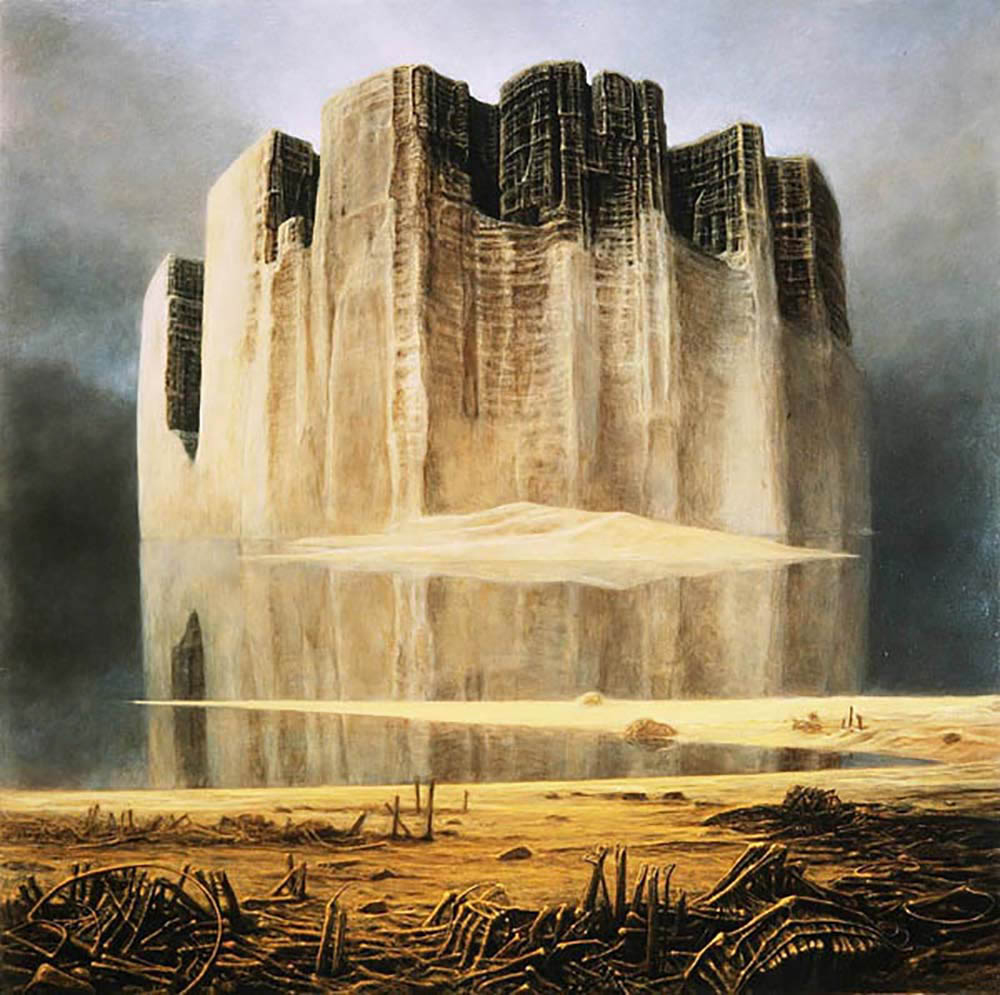 Zdzislaw Beksinski BEKSINSKI522 oil painting reproduction