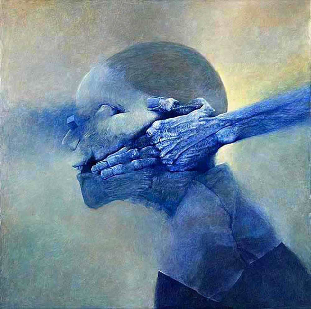 Zdzislaw Beksinski BEKSINSKI533 oil painting reproduction