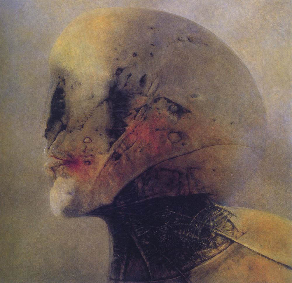 Zdzislaw Beksinski BEKSINSKI534 oil painting reproduction