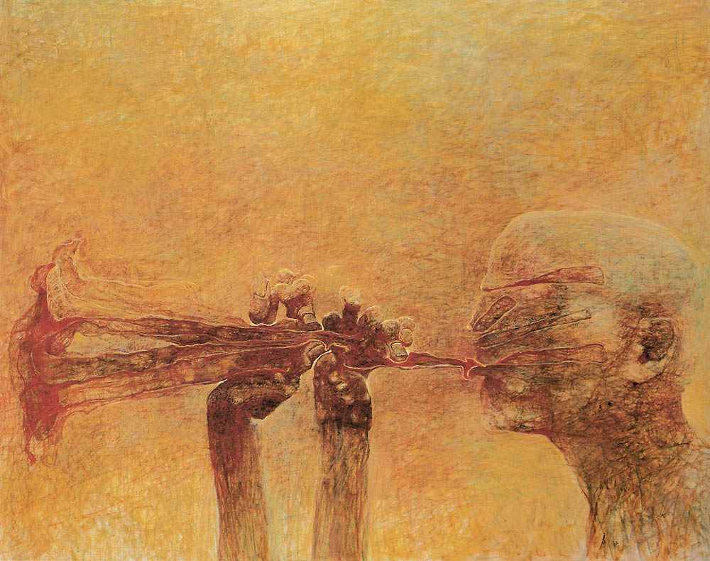 Zdzislaw Beksinski BEKSINSKI545 oil painting reproduction