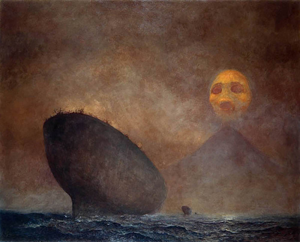 Zdzislaw Beksinski BEKSINSKI551 oil painting reproduction