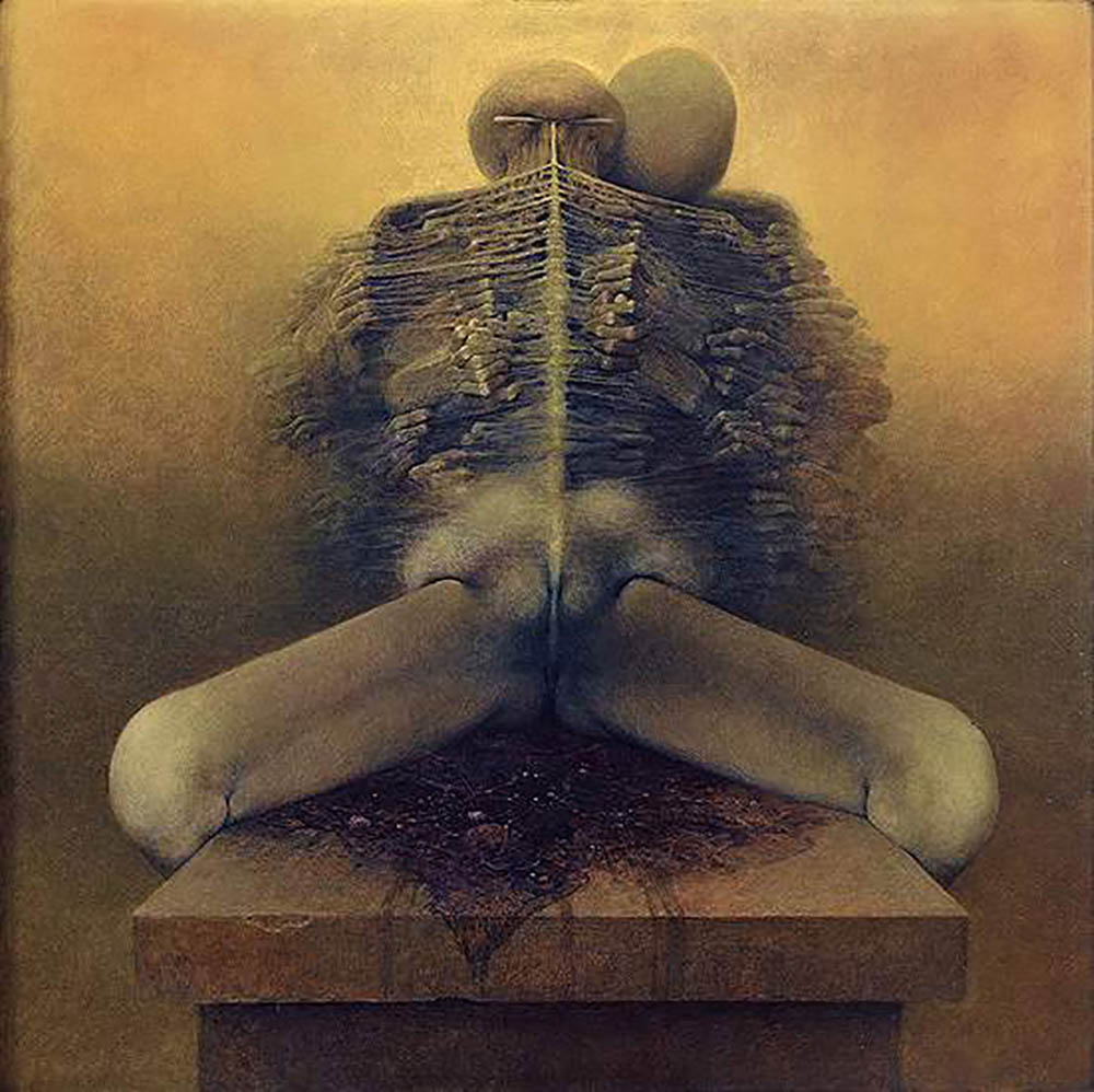 Zdzislaw Beksinski BEKSINSKI554 oil painting reproduction