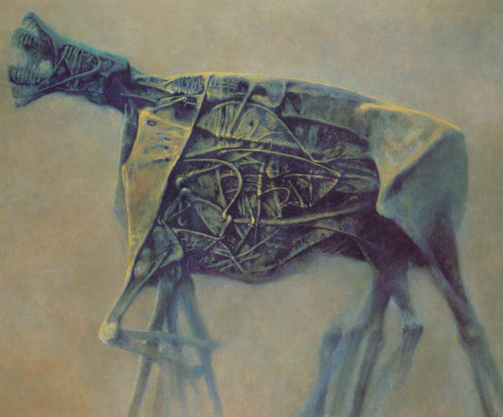 Zdzislaw Beksinski BEKSINSKI581 oil painting reproduction