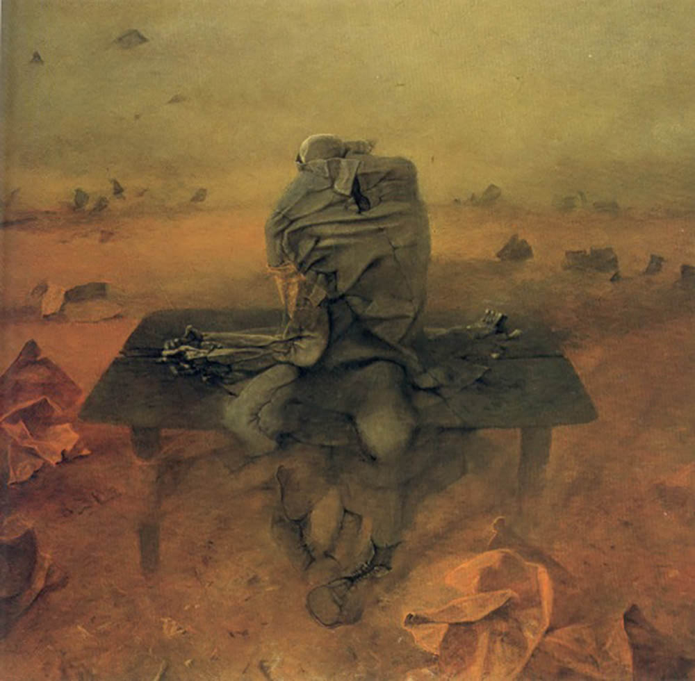 Zdzislaw Beksinski BEKSINSKI583 oil painting reproduction