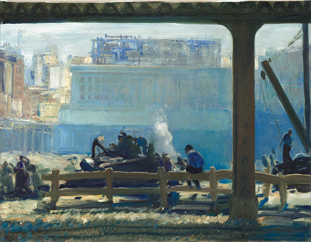 George Bellows Blue Morning oil painting reproduction