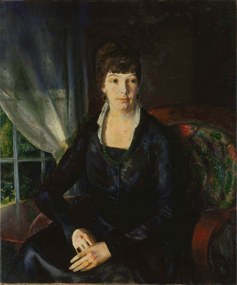 George Bellows Emma at the Window oil painting reproduction