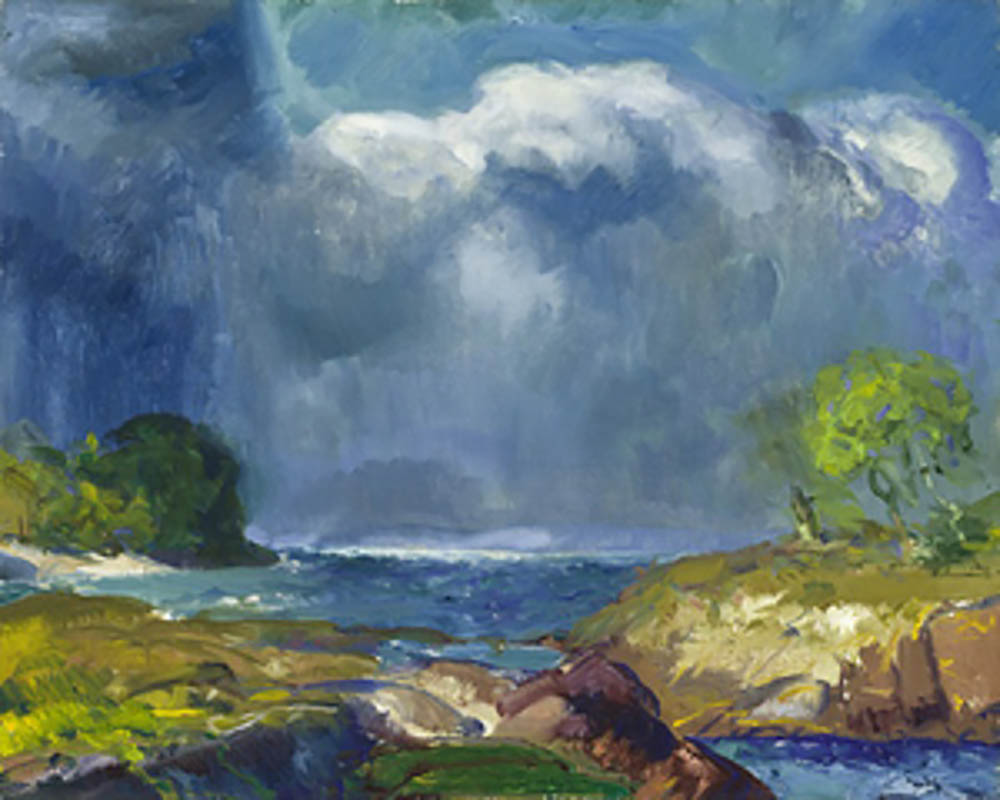 George Bellows The Coming Storm 2 oil painting reproduction