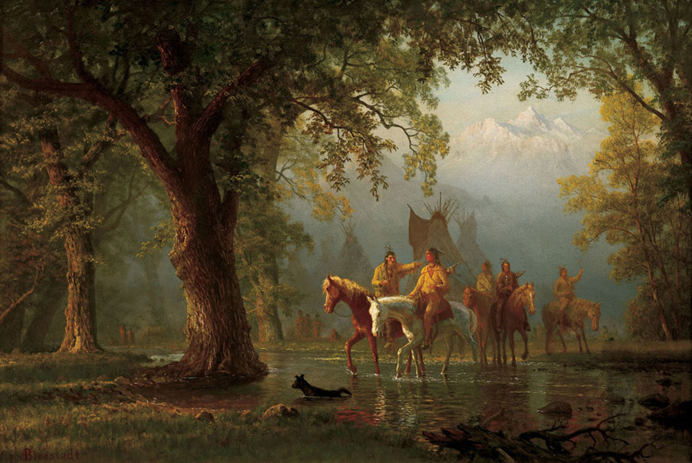 Albert Bierstadt Bernese Alps 2 1859  oil painting reproduction