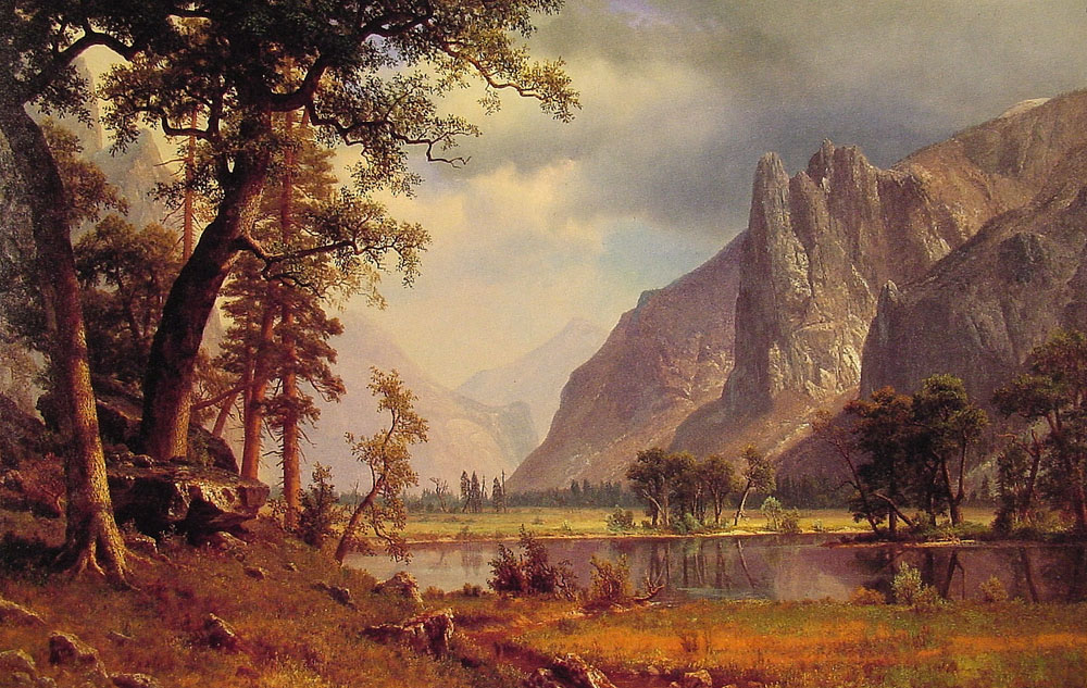 Albert Bierstadt Yosemite Valley 1866 oil painting reproduction