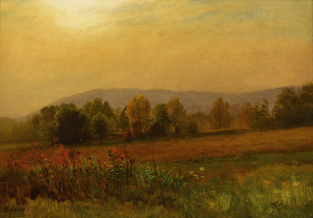 Albert Bierstadt Autumn Landscape oil painting reproduction
