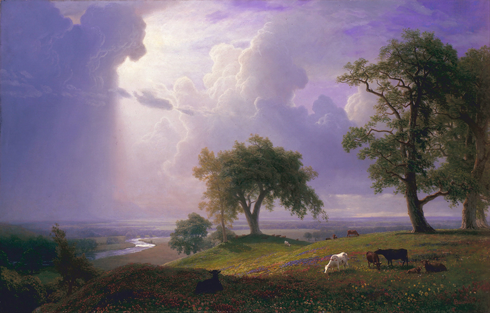 Albert Bierstadt California Spring oil painting reproduction