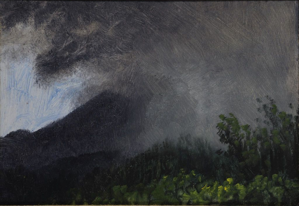 Albert Bierstadt Gathering Storm oil painting reproduction