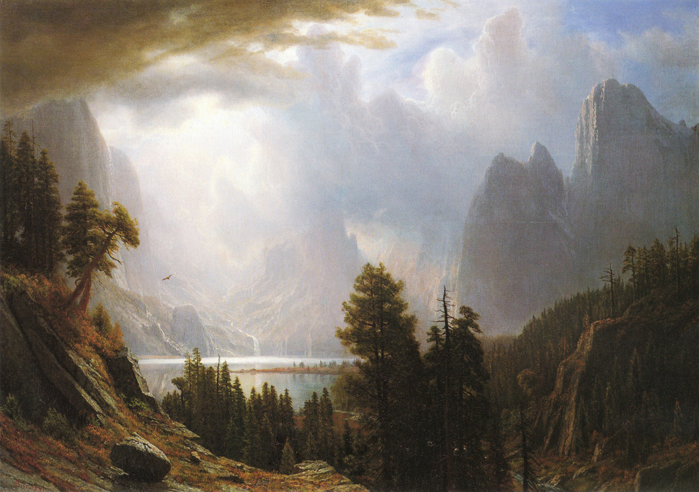 Albert Bierstadt Landscape (c. 1867 1869) oil painting reproduction