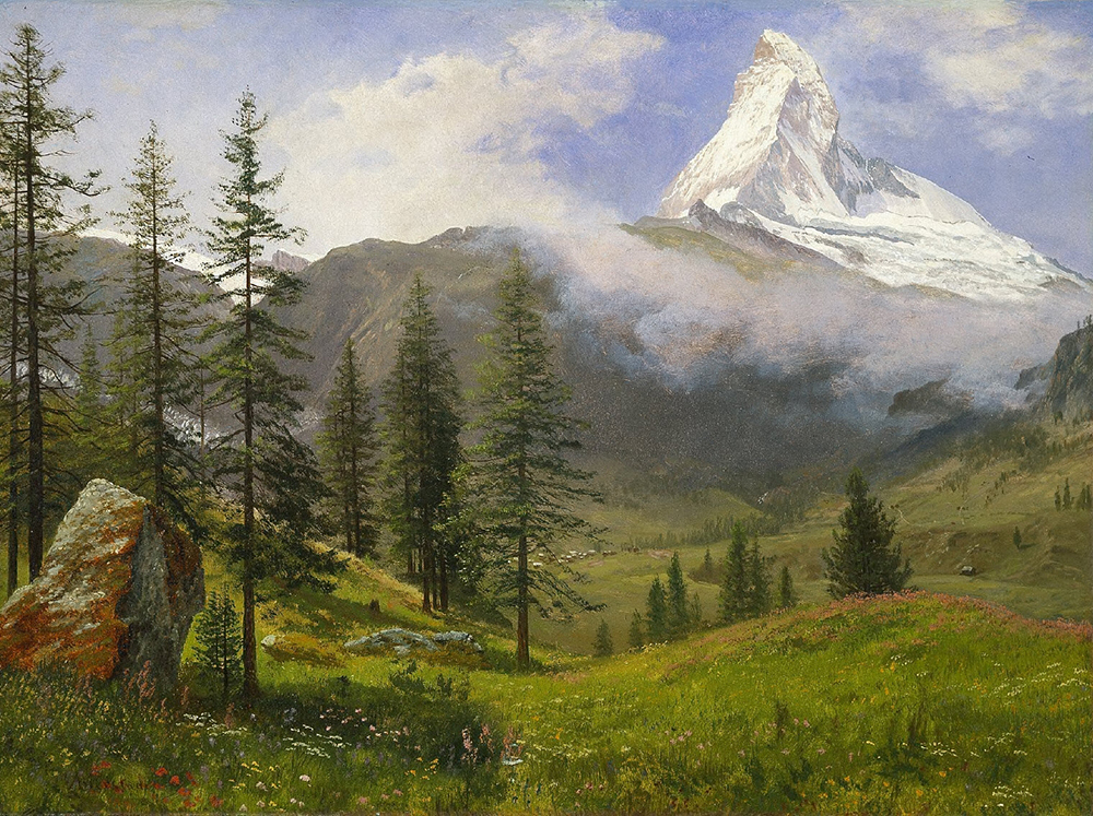 Albert Bierstadt Matterhorn oil painting reproduction