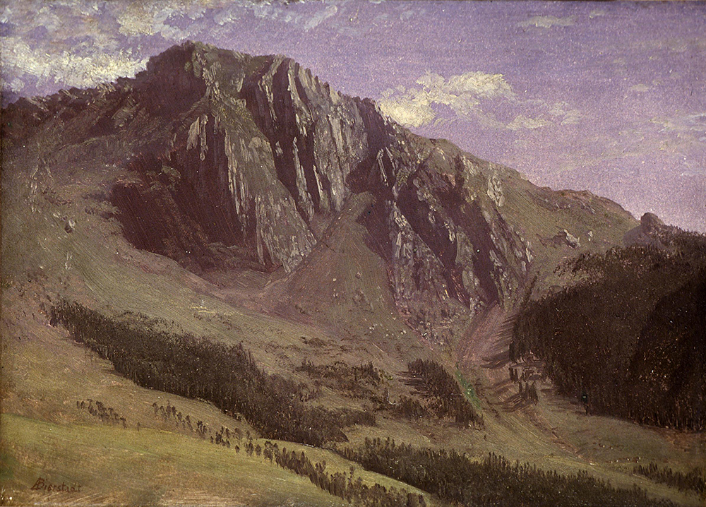 Albert Bierstadt Mountains oil painting reproduction