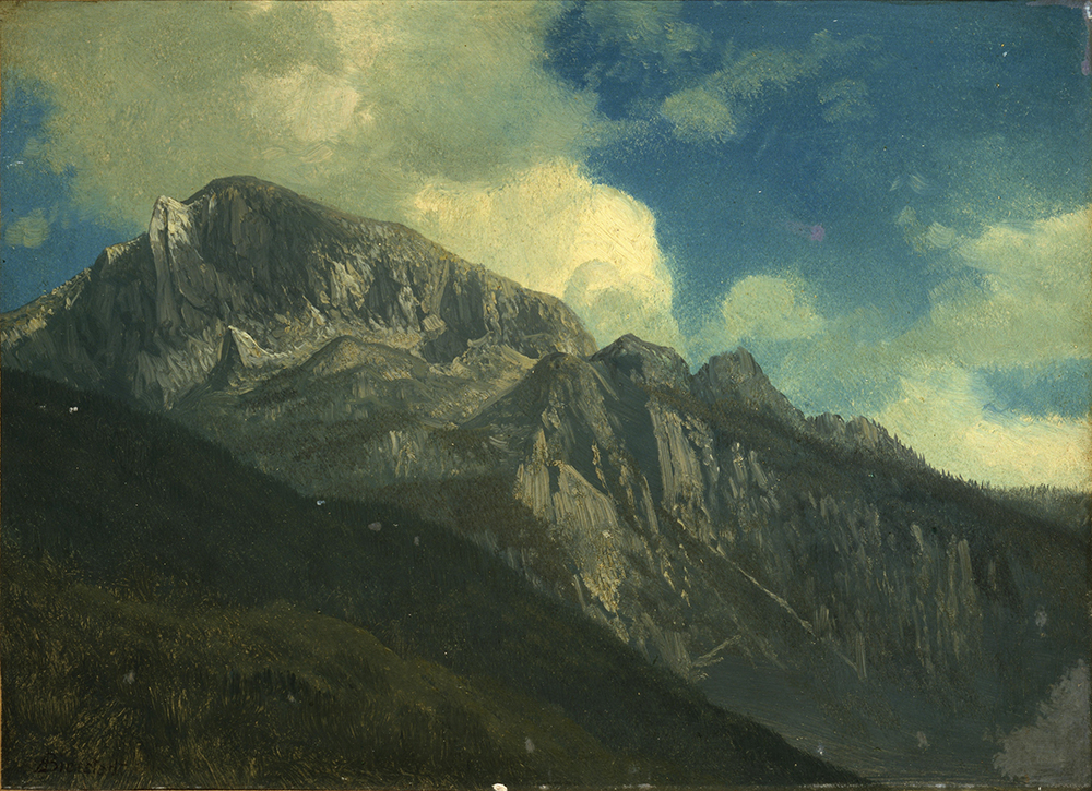 Albert Bierstadt Mountains (02) oil painting reproduction