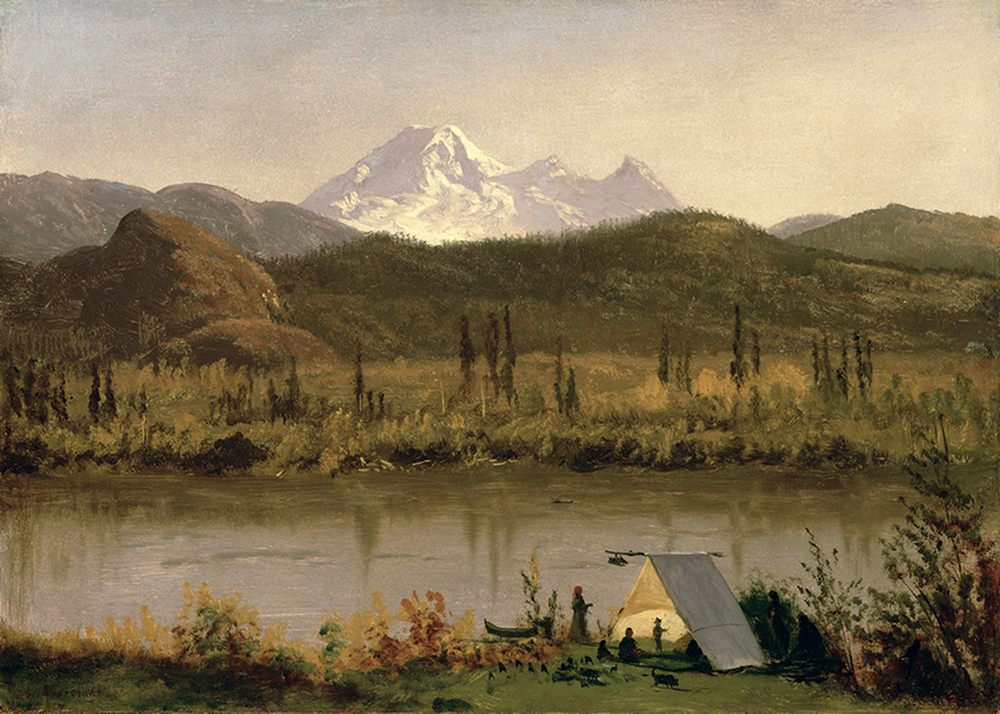 Albert Bierstadt Mount Baker, Washington oil painting reproduction