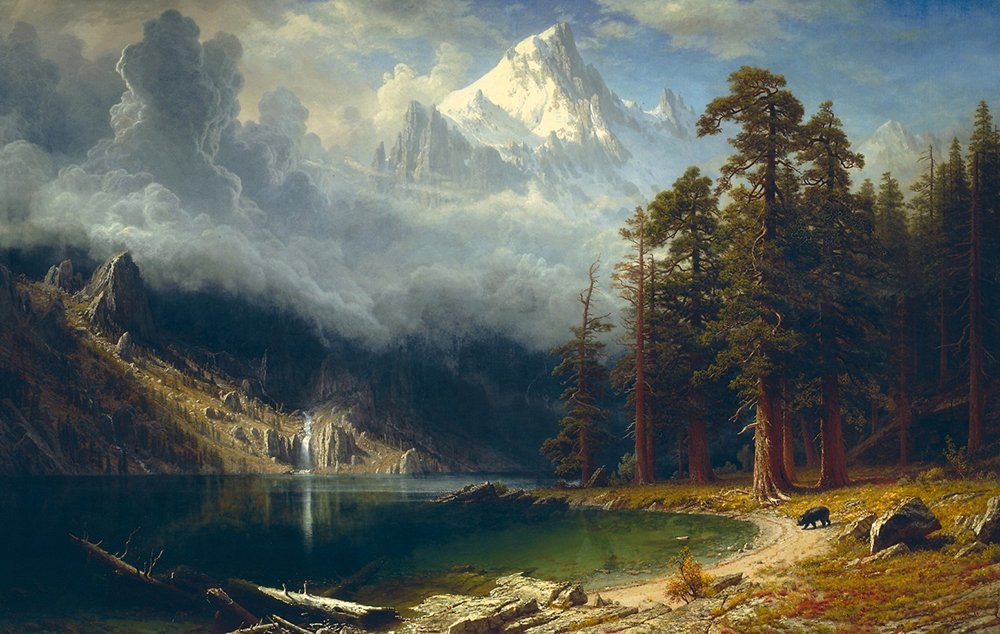Albert Bierstadt Mount Corcoran oil painting reproduction