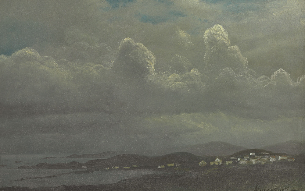 Albert Bierstadt Port Richmond, Bay of San Francisco oil painting reproduction