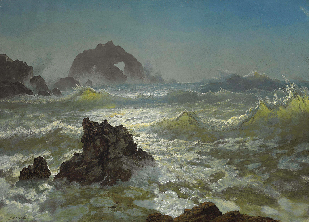 Albert Bierstadt Seal Rock, California oil painting reproduction