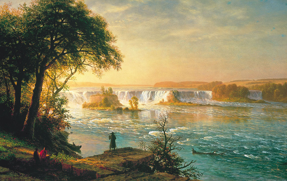 Albert Bierstadt The Falls of St. Anthony oil painting reproduction