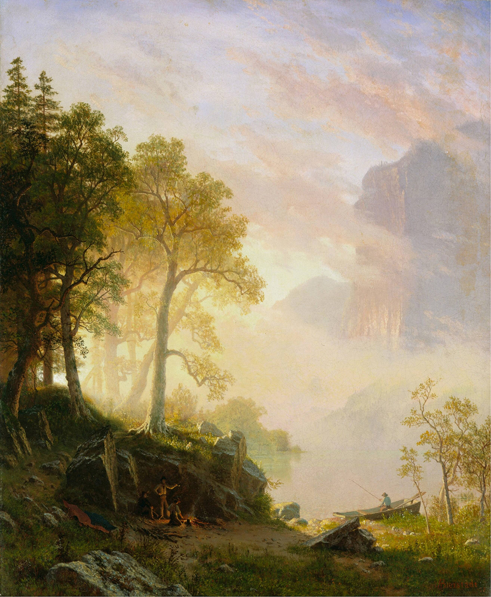 Albert Bierstadt The Merced River in Yosemite oil painting reproduction