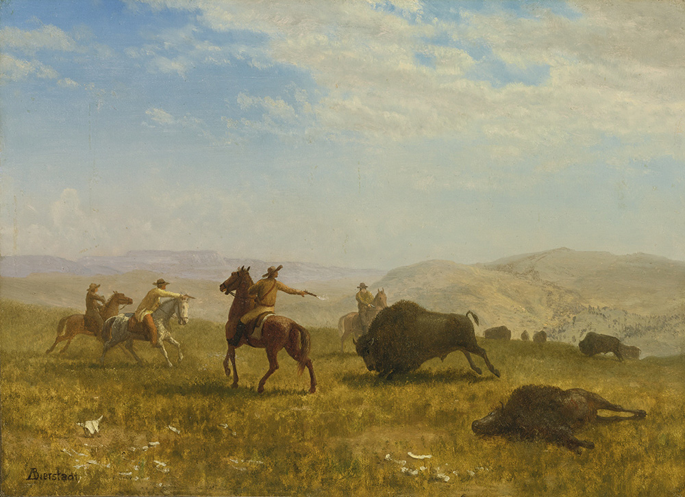 Albert Bierstadt The Wild West oil painting reproduction