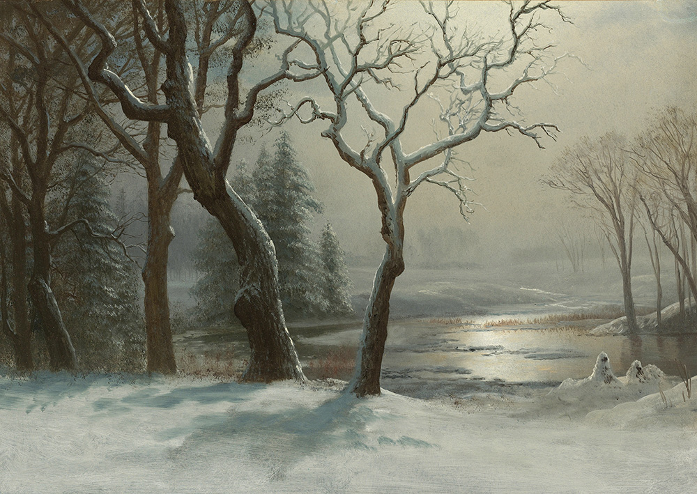 Albert Bierstadt Winter in Yosemite oil painting reproduction