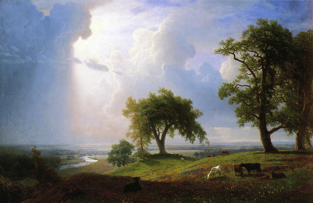 Albert Bierstadt California Spring oil painting reproduction