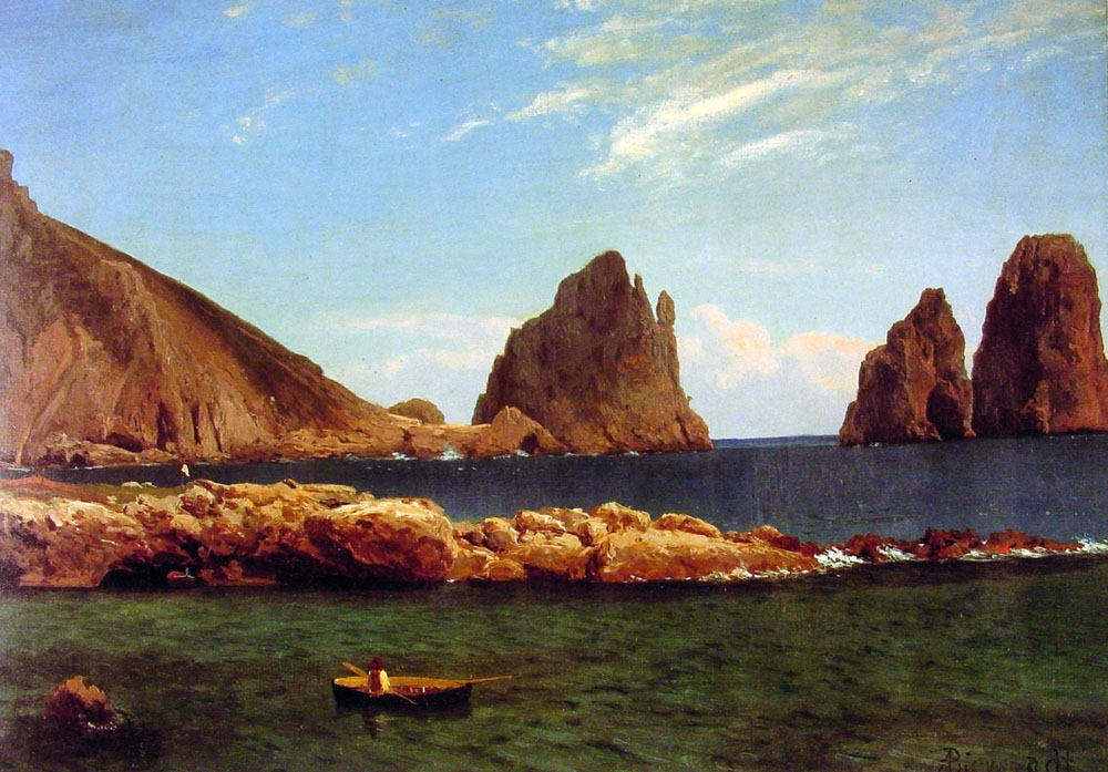 Albert Bierstadt Capri oil painting reproduction