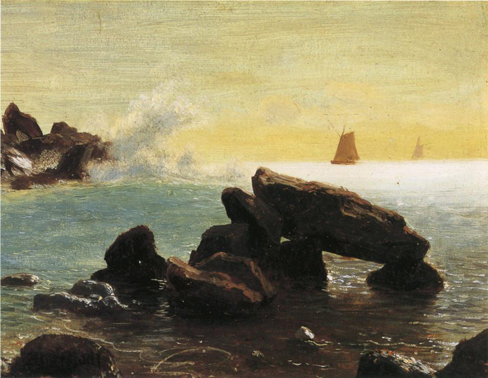 Albert Bierstadt Farralon Islands California oil painting reproduction
