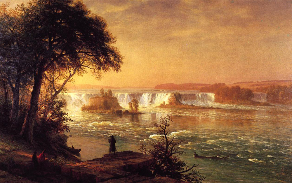 Albert Bierstadt The Falls of St. Anthony oil painting reproduction
