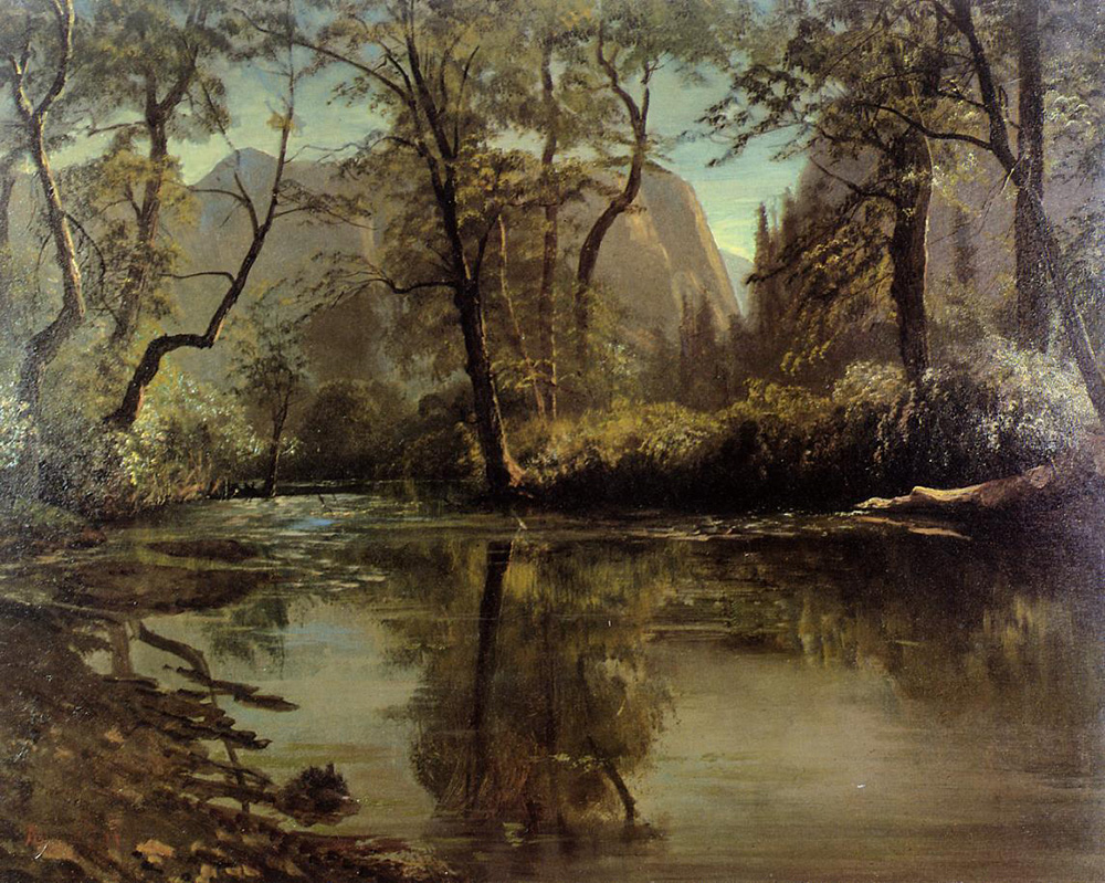 Albert Bierstadt Yosemite Valley California oil painting reproduction