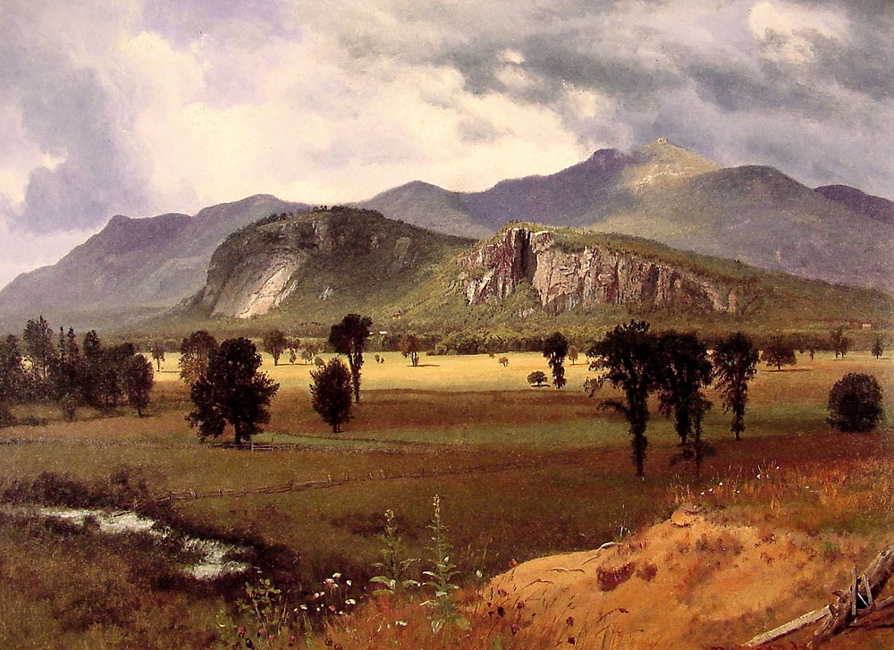 Albert Bierstadt Moat Mountain Intervale New Hampshire oil painting reproduction