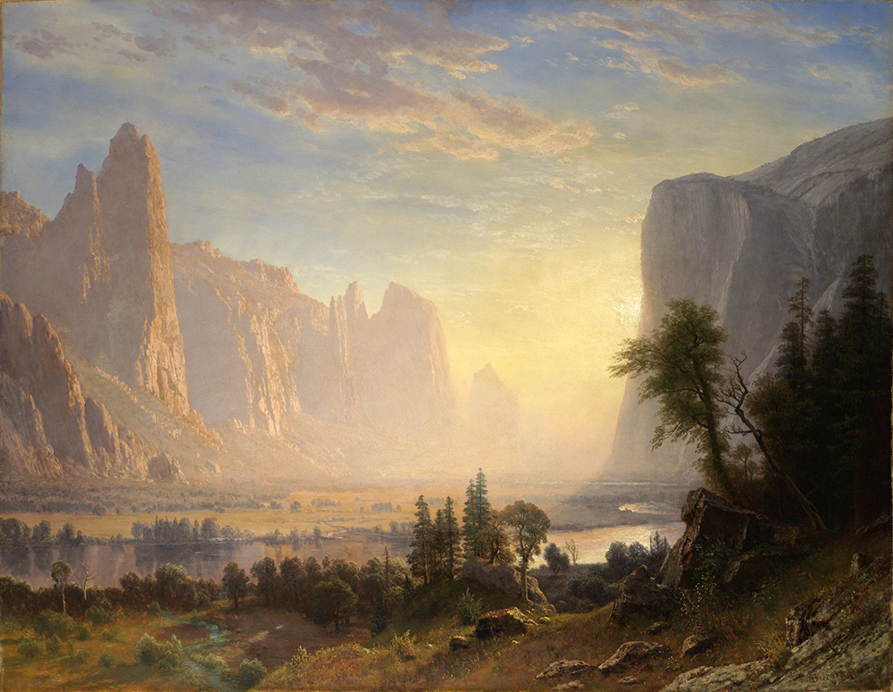 Albert Bierstadt Valley of the Yosemite 1868 oil painting reproduction