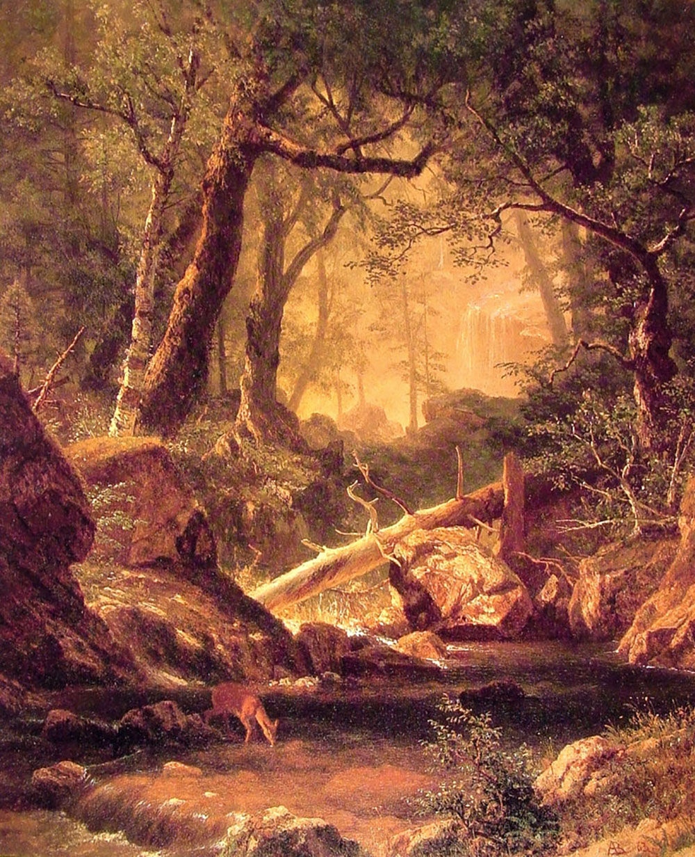 Albert Bierstadt White Mountains oil painting reproduction