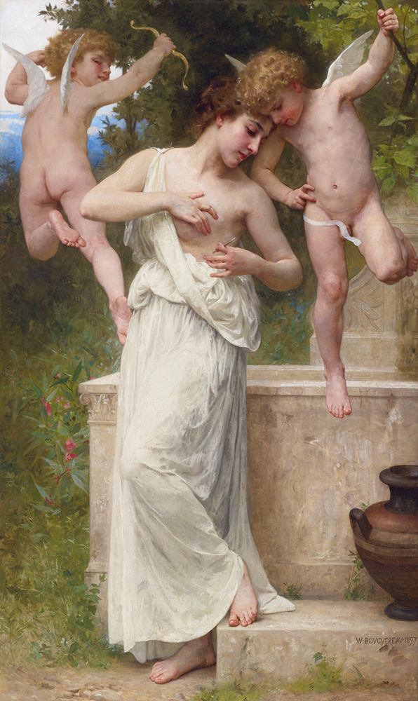 William-Adolphe Bouguereau Blessures d'Amour oil painting reproduction