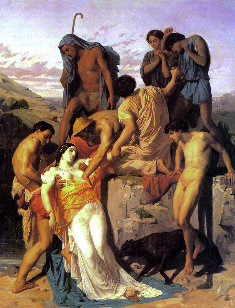 William-Adolphe Bouguereau Zenobia 1850 oil painting reproduction