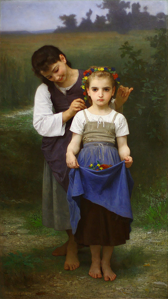 William-Adolphe Bouguereau Crown oil painting reproduction