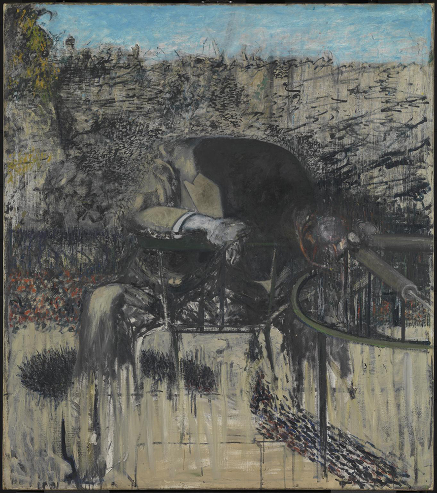 Francis Bacon Figure in a Landscape oil painting reproduction