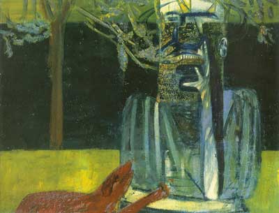 Francis Bacon Figures in a Garden oil painting reproduction