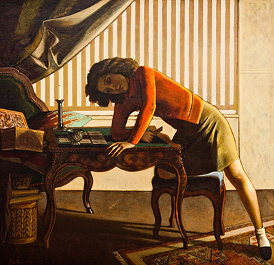 Balthus Solitaire oil painting reproduction