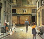 Balthus The Passage du Commerce St Andre oil painting reproduction