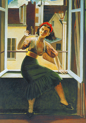 Balthus The Window oil painting reproduction