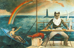 Balthus The Mediterranee Cat oil painting reproduction